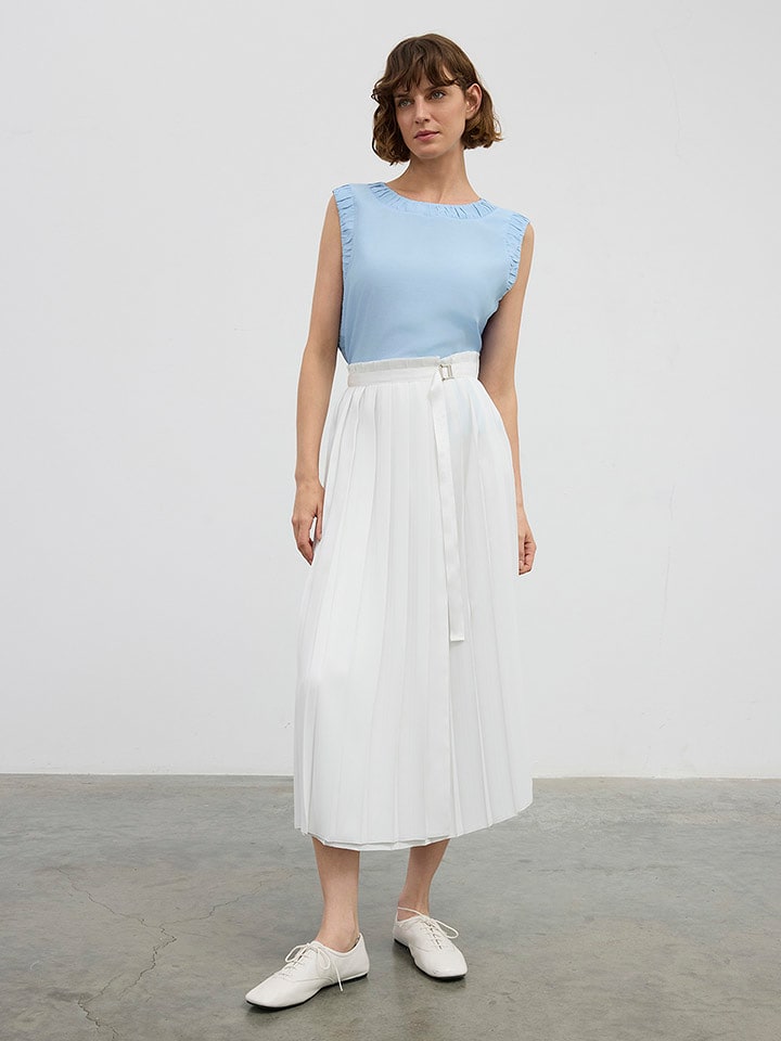 BGN Spódnica w kolorze białym rozmiar: 40