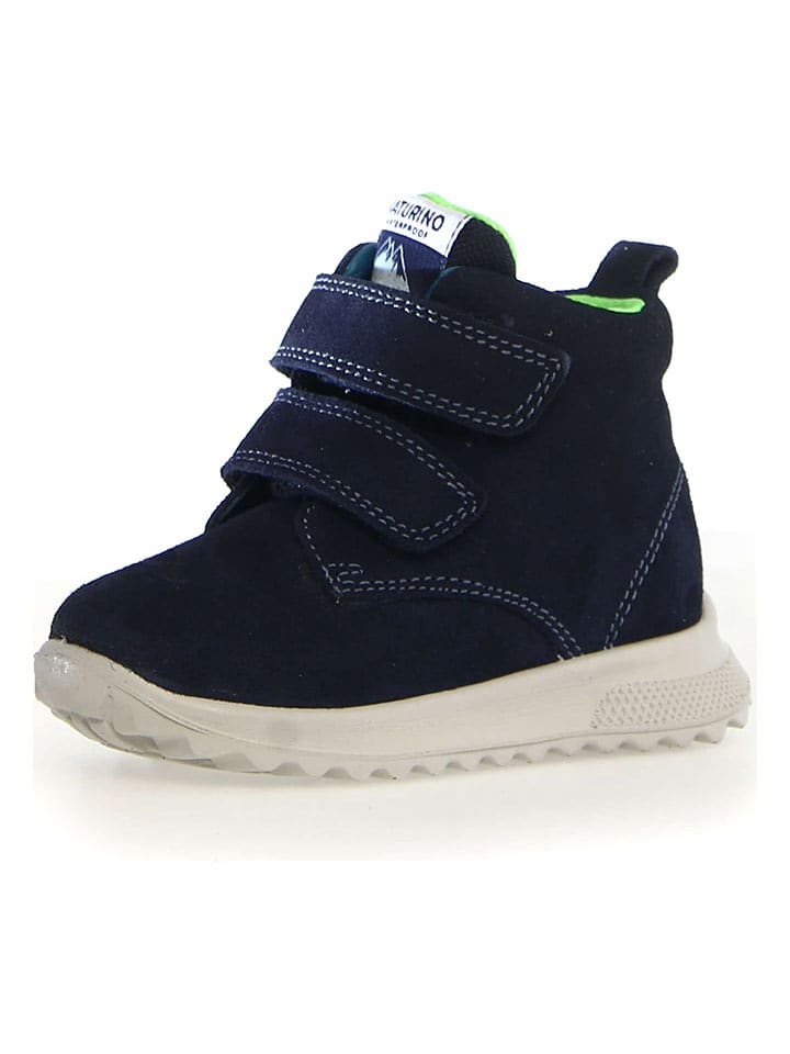 Naturino Botki "Willic" w kolorze granatowym rozmiar: 28