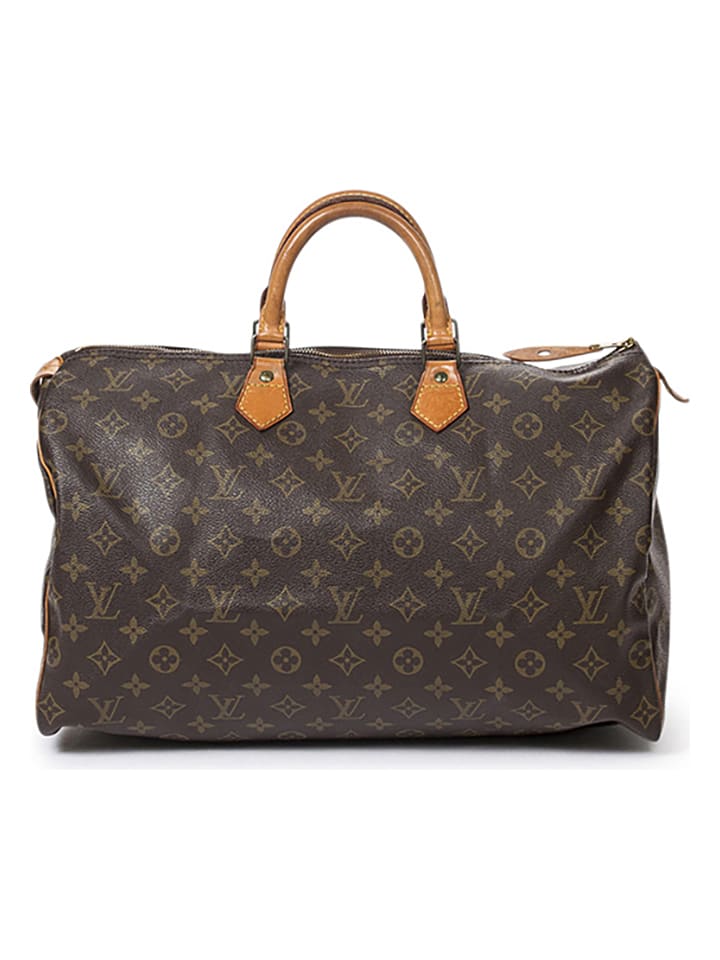 Louis Vuitton Torba podróżna "Speedy 40" w kolorze brązowym - 40 x 24 x 19 cm rozmiar: onesize