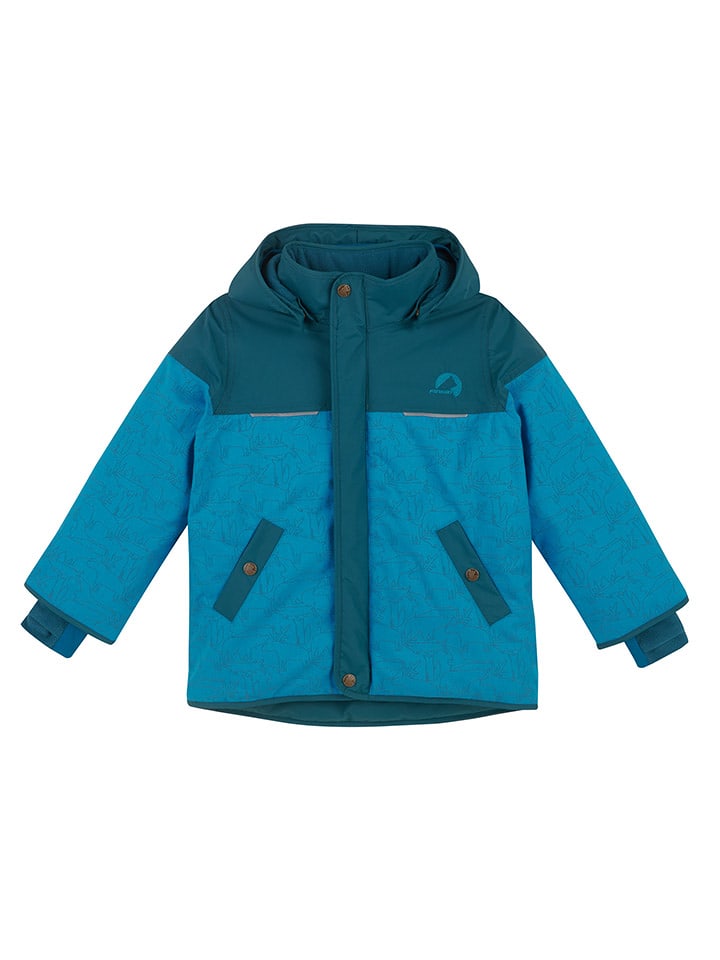 finkid Kurtka zimowa "Koira Ice" w kolorze niebieskim rozmiar: 90/100