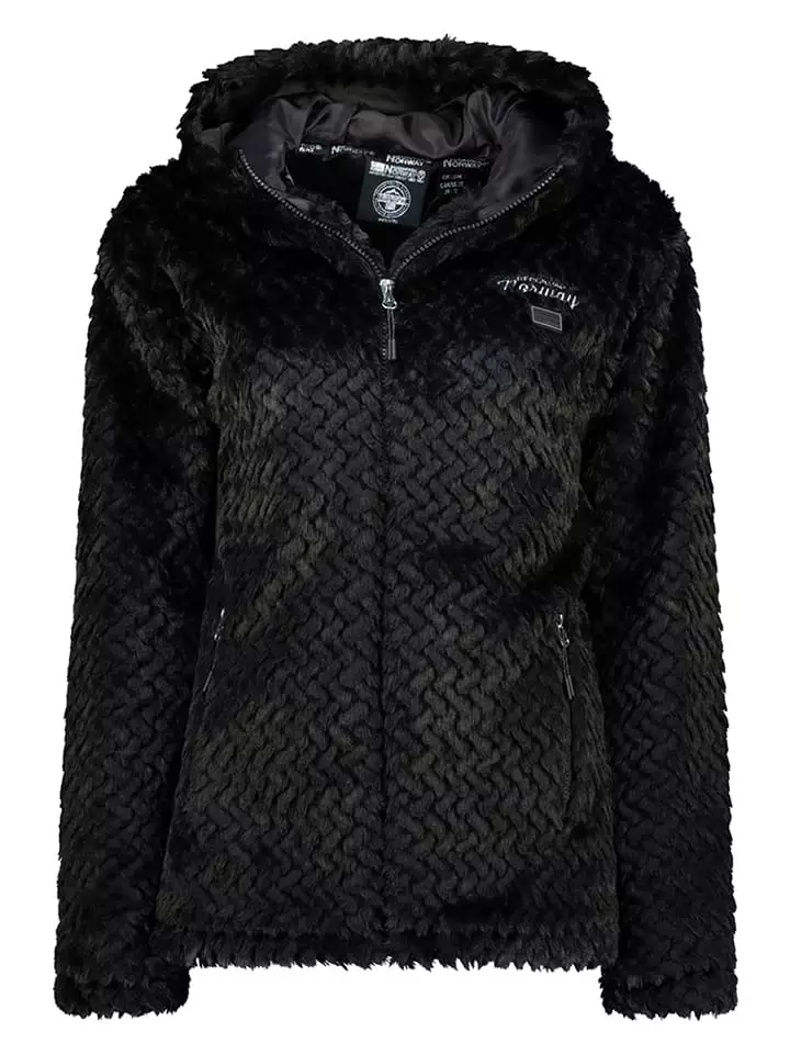 Geographical Norway Kurtka polarowa "Tredouce" w kolorze czarnym rozmiar: M
