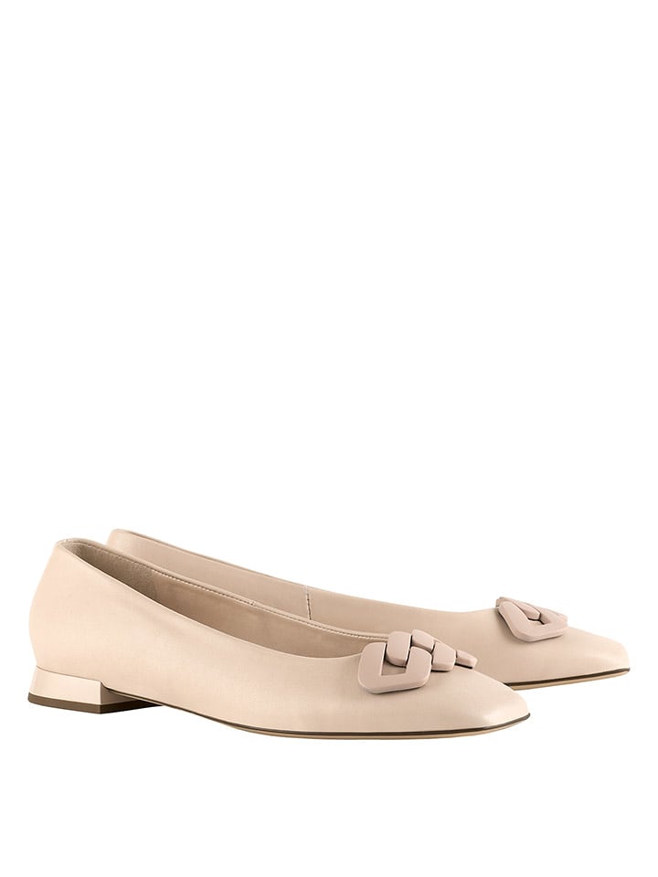 Högl Baleriny "Coco" w kolorze beżowym rozmiar: 35