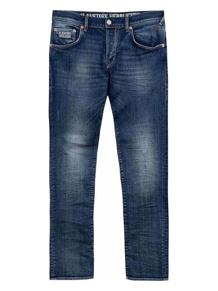 Herrlicher Dżinsy - Slim fit - w kolorze granatowym rozmiar: W32