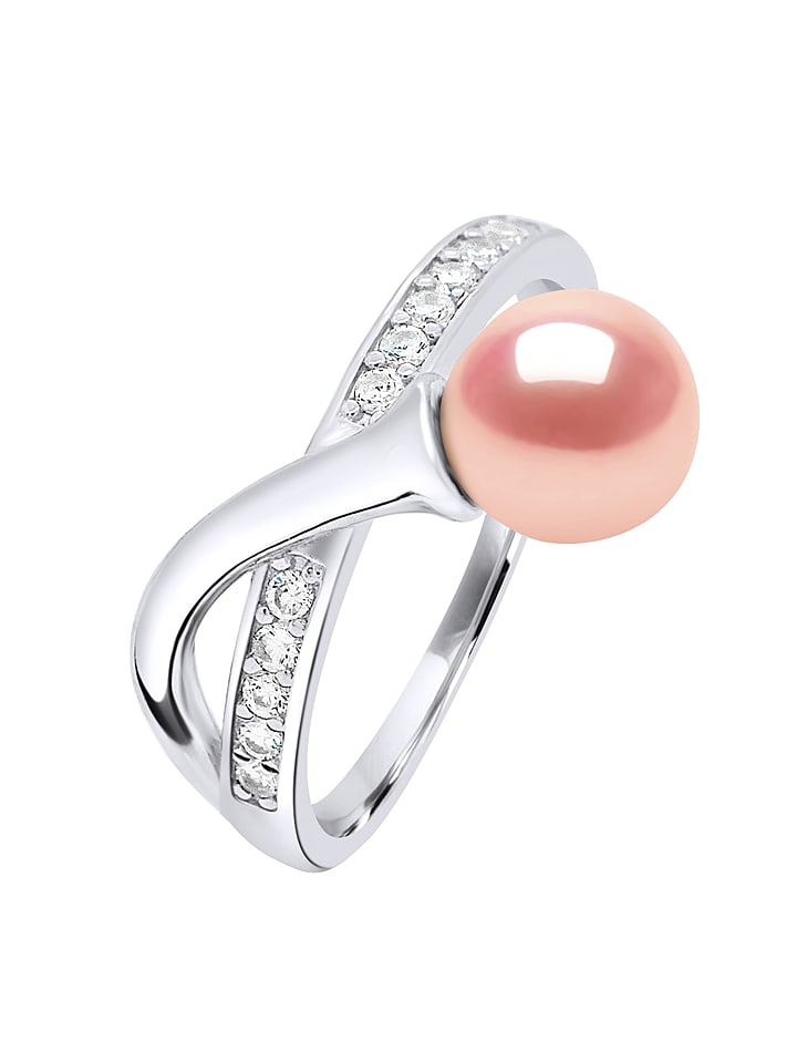 Mitzuko Srebrny pierścionek z perłą rozmiar: onesize