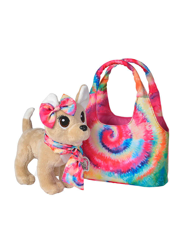 Simba Maskotka "Chi Chi Love - Batik Style" w kolorze jasnobrązowym ze wzorem - 3+ rozmiar: onesize