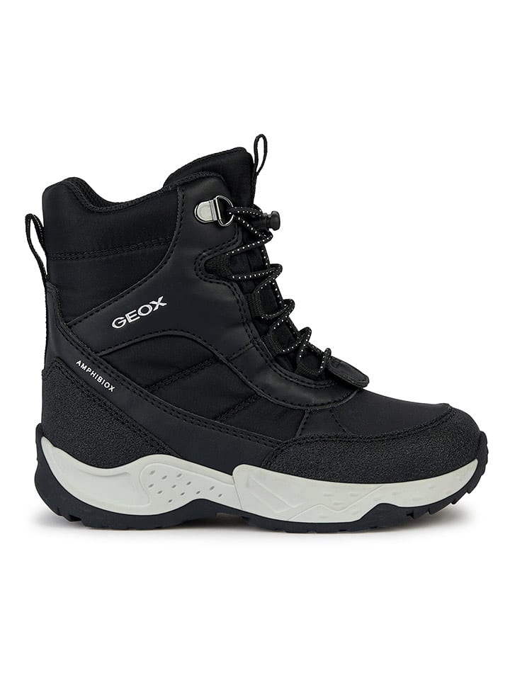 Geox Botki zimowe "Sentiero" w kolorze czarnym rozmiar: 32