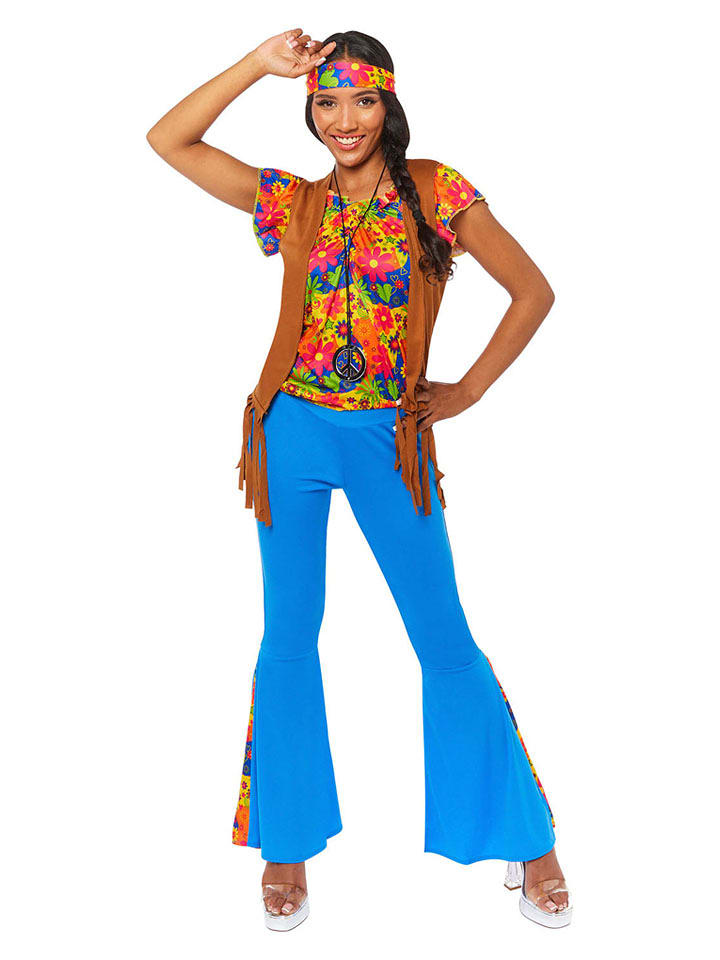 amscan 5-częściowy kostium "Party Girl" ze wzorem rozmiar: M