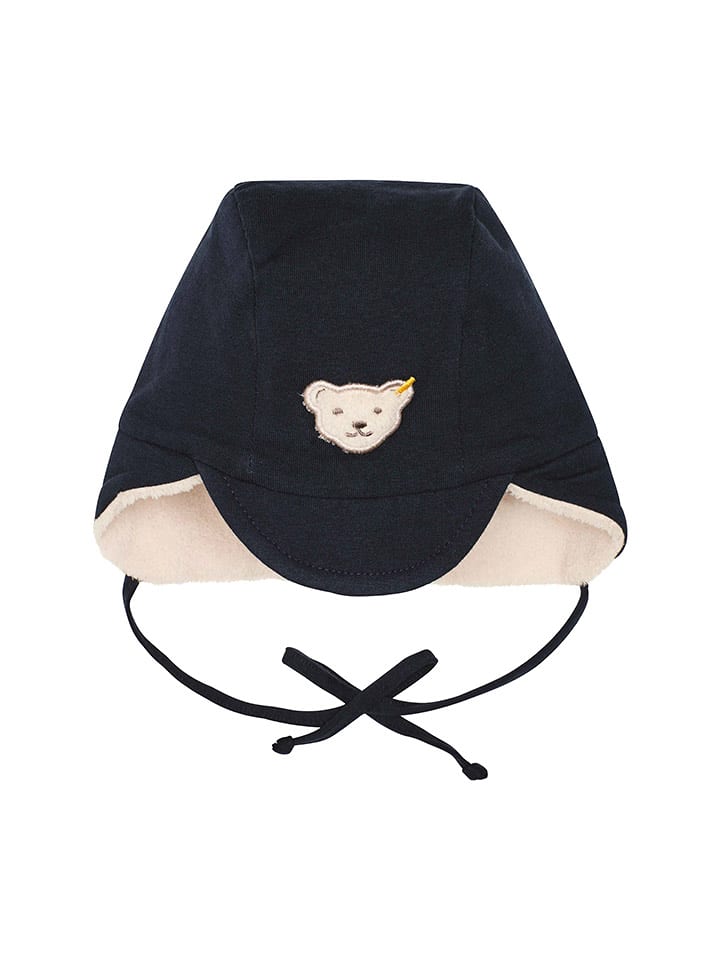 Steiff Czapka w kolorze granatowym rozmiar: 39 cm