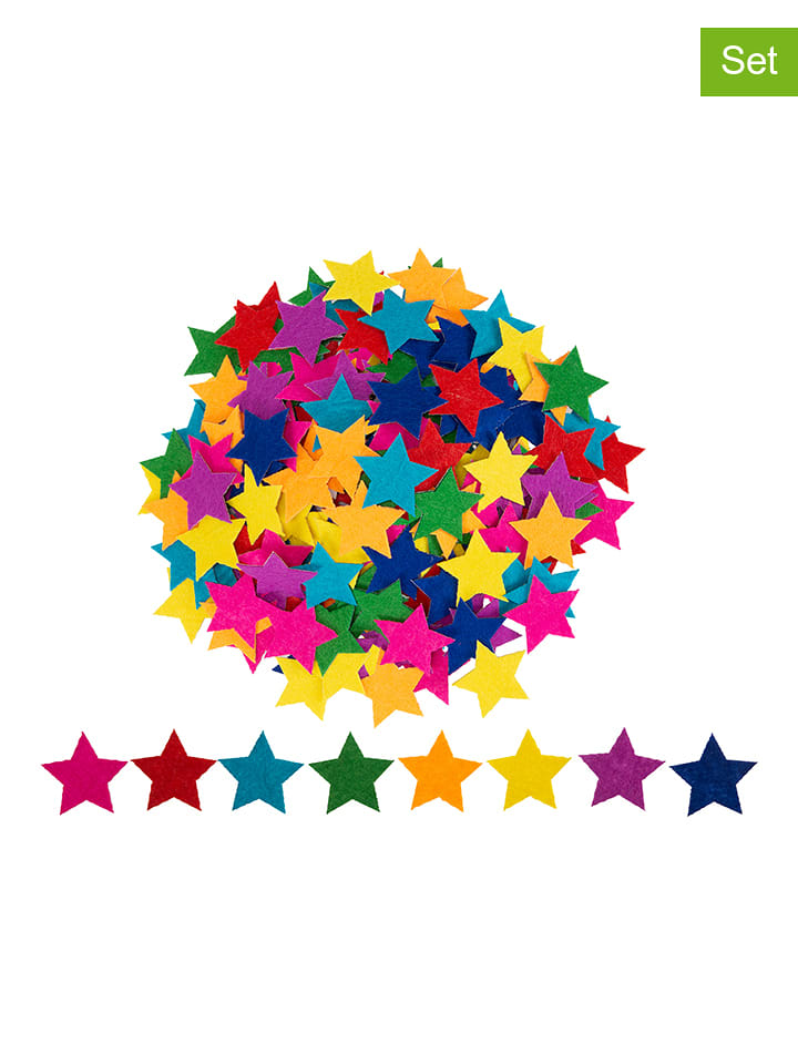 SUNNYSUE Naklejki filcowe (304 szt.) w różnych kolorach rozmiar: onesize