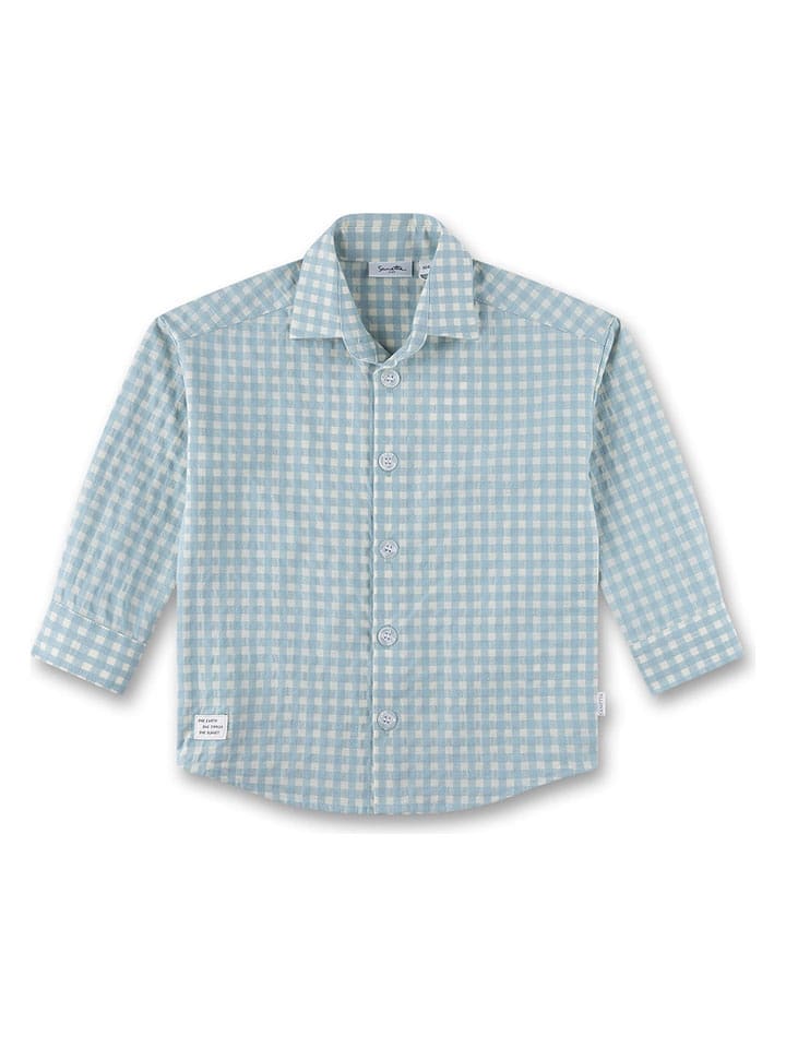 Sanetta Kidswear Koszula w kolorze błękitno-kremowym rozmiar: 116