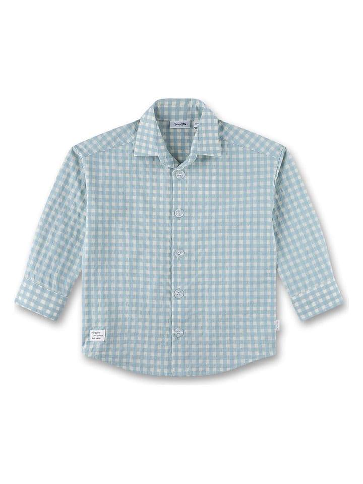 Sanetta Kidswear Koszula w kolorze błękitno-kremowym rozmiar: 116