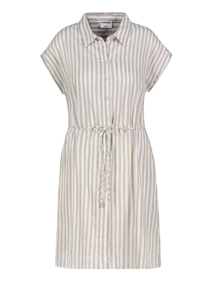Fresh Made Sukienka koszulowa w kolorze białym rozmiar: S