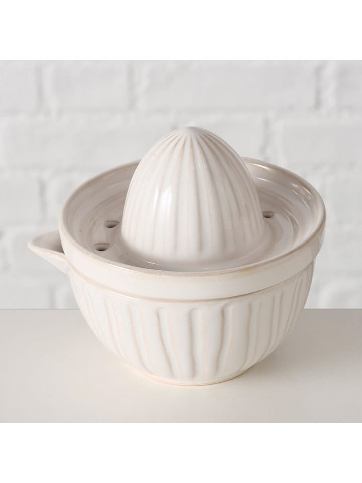 Boltze Wyciskarka "Evyna" w kolorze biało-beżowym do cytrusów - wys. 10,5 cm rozmiar: onesize