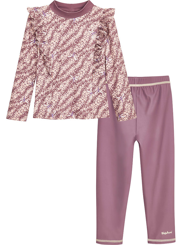 Playshoes 2-częściowy zestaw kąpielowy w kolorze fioletowym rozmiar: 98/104