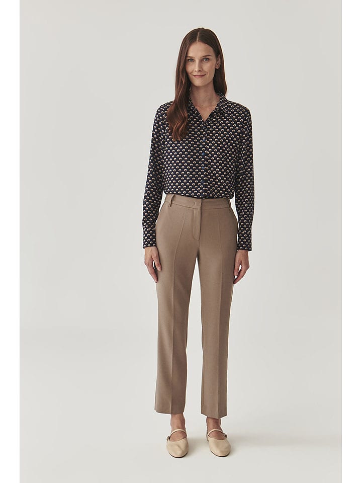 TATUUM Spodnie chino w kolorze szarobrązowym rozmiar: 40