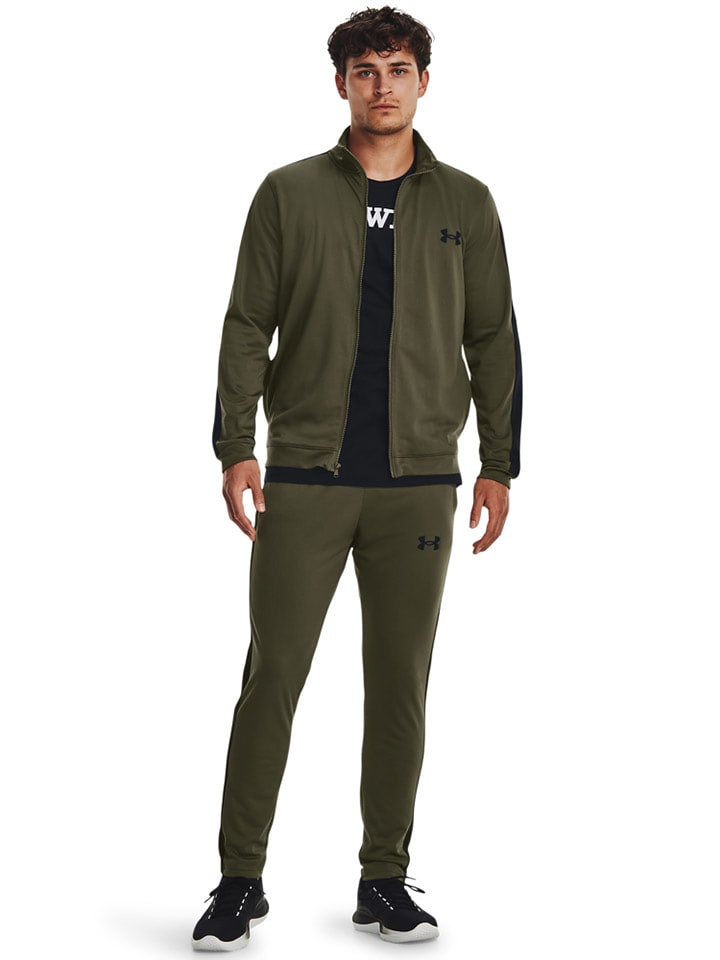 Under Armour 2-częściowy strój sportowy w kolorze khaki rozmiar: XS