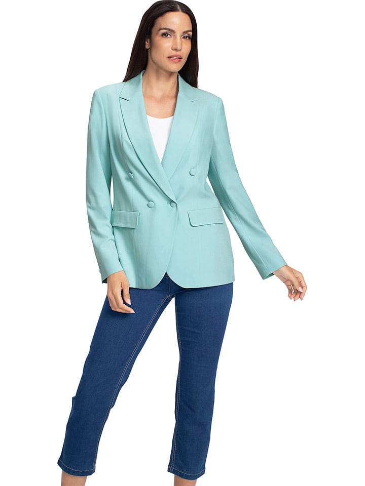 Heine Blezer w kolorze turkusowym rozmiar: 46