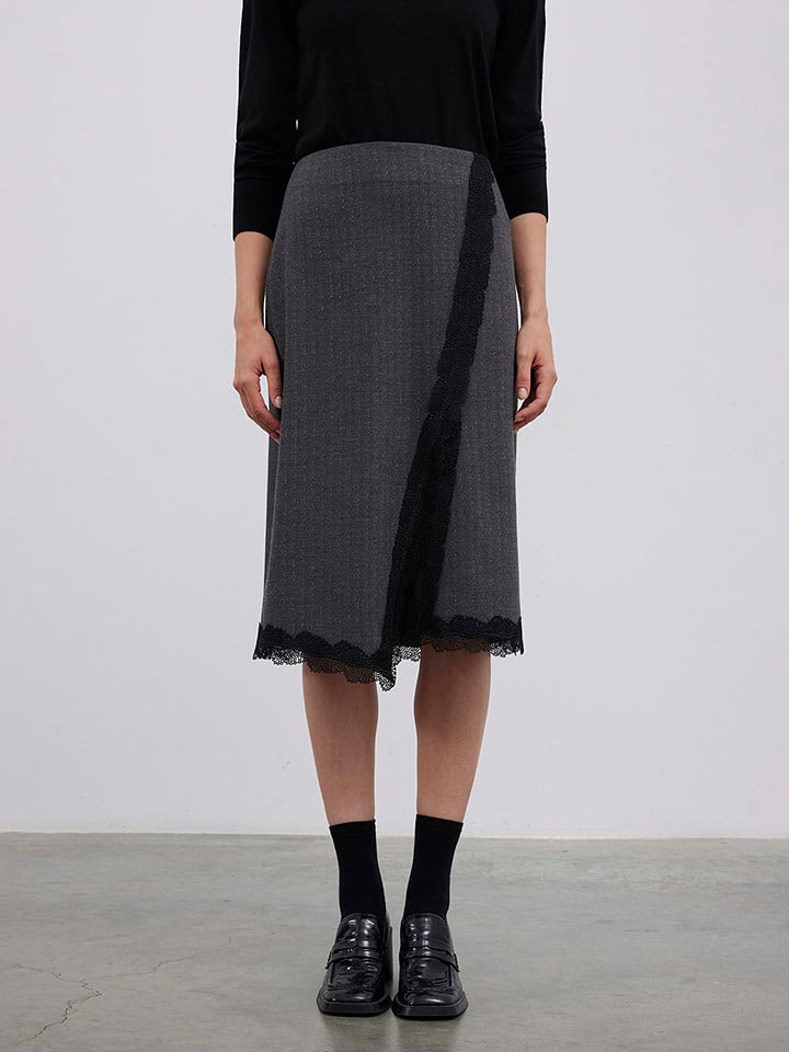 BGN Spódnica w kolorze antracytowym rozmiar: 36