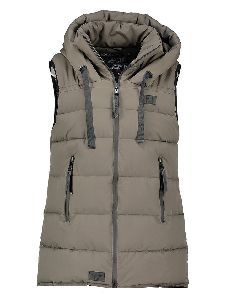 Canadian Peak Kamizelka pikowana "Dolbeak" w kolorze khaki rozmiar: XXL