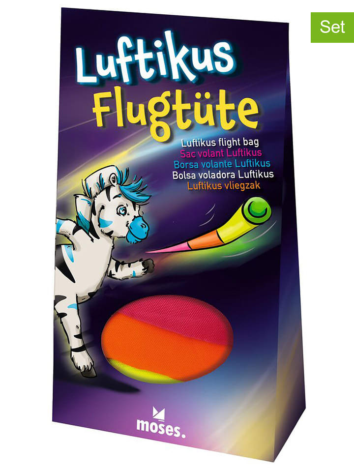 moses. Torby latające (2 szt.) ze wzorem - 3+ rozmiar: onesize