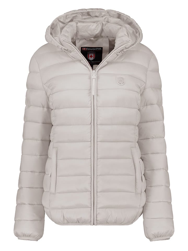 Canadian Peak Kurtka pikowana "Akitaleak" w kolorze jasnoszarym rozmiar: L