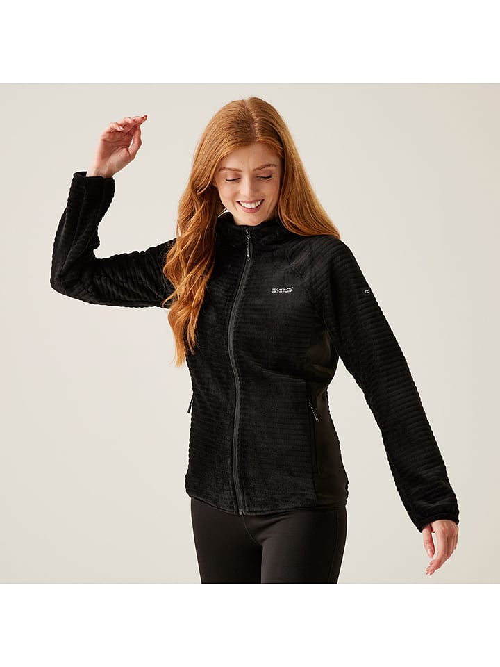 Regatta Kurtka polarowa "Endra" w kolorze czarnym rozmiar: 40