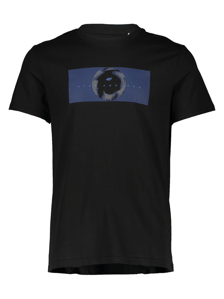 4F Koszulka w kolorze czarnym rozmiar: L