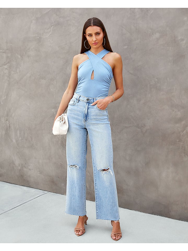 LA Angels Top w kolorze błękitnym rozmiar: XL