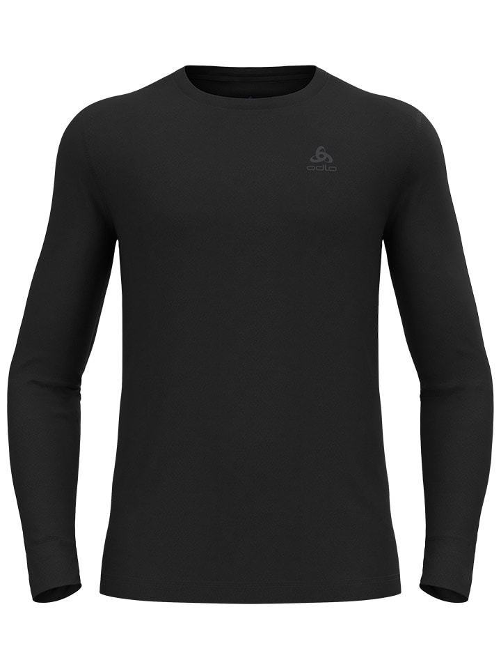 Odlo Podkoszulek funkcyjny "Merino 200" w kolorze czarnym rozmiar: M