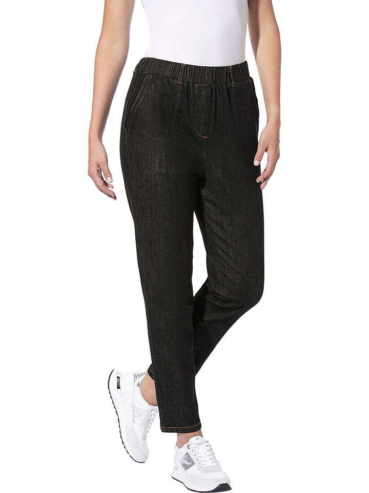 Heine Dżinsy - Regular fit - w kolorze antracytowym rozmiar: 38