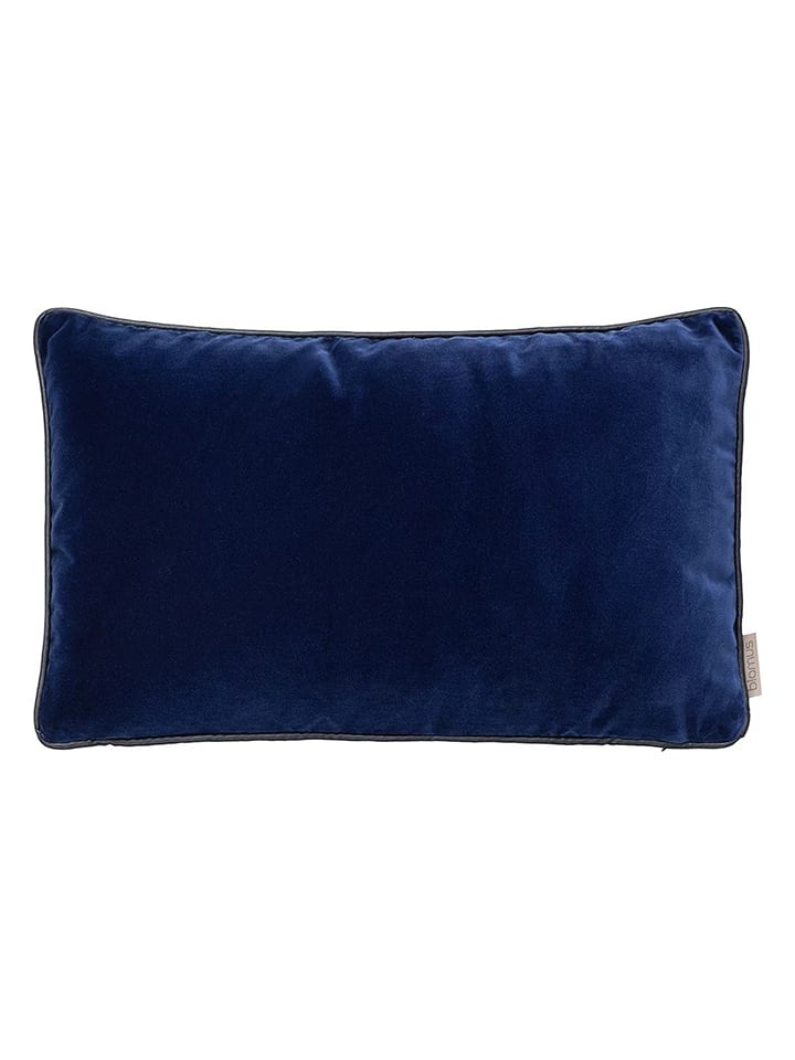 Blomus Poszewka "Velvet" w kolorze granatowym na poduszkę - 50 x 30 cm rozmiar: onesize
