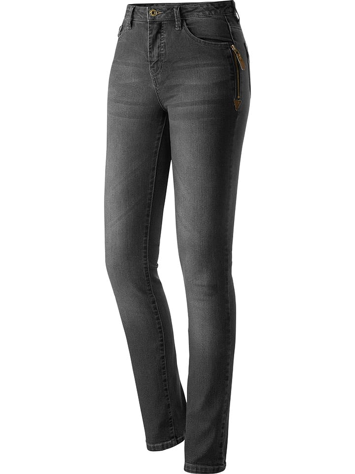 WITT WEIDEN Dżinsy - Slim fit - w kolorze antracytowym rozmiar: 42