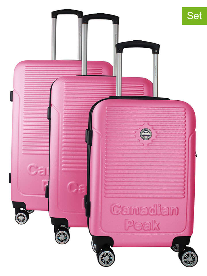 Canadian Peak 3-częściowy zestaw "Santiagoeak" w kolorze jasnoróżowym rozmiar: onesize