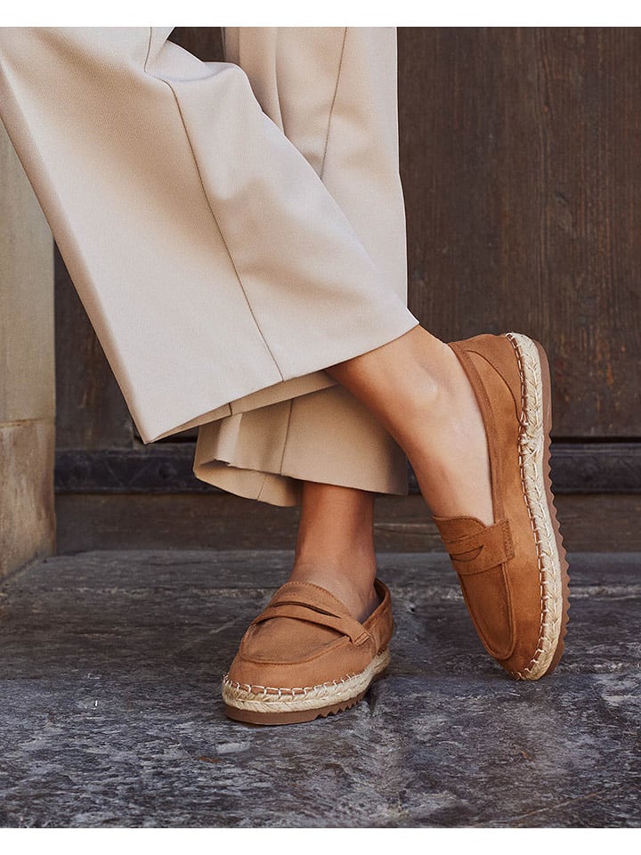 Bellucci Espadryle w kolorze jasnobrązowym rozmiar: 39