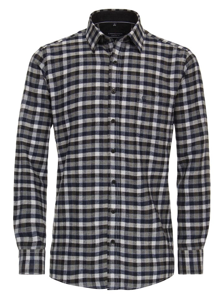 CASAMODA Koszula - Comfort fit - w kolorze khaki rozmiar: L