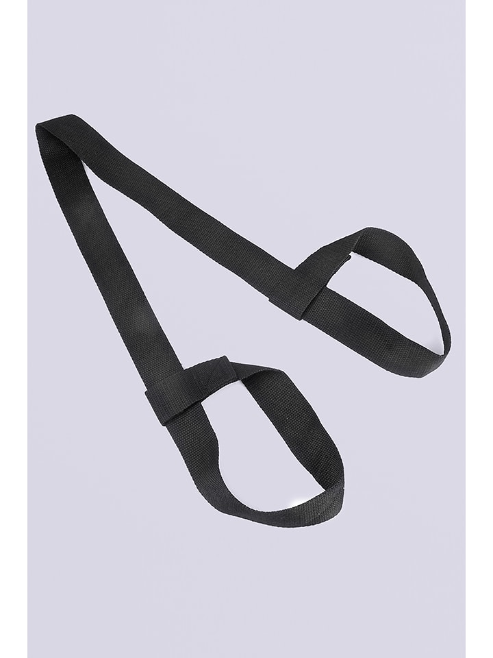 Onamaste Pasek w kolorze czarnym do maty do jogi rozmiar: onesize