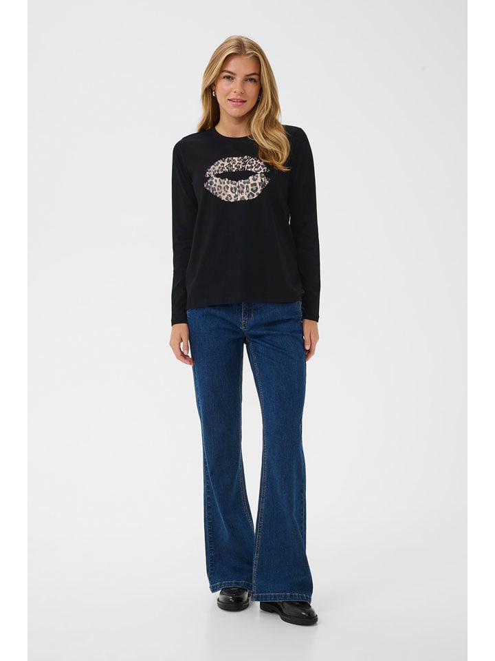 CULTURE Koszulka w kolorze czarnym rozmiar: S