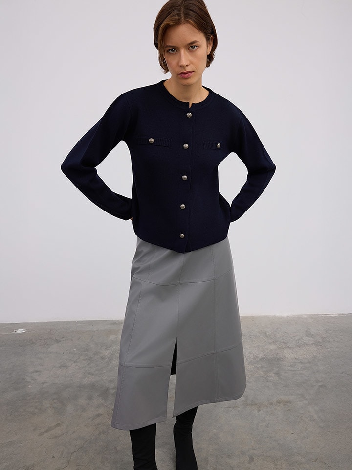 BGN Kardigan w kolorze granatowym rozmiar: 36