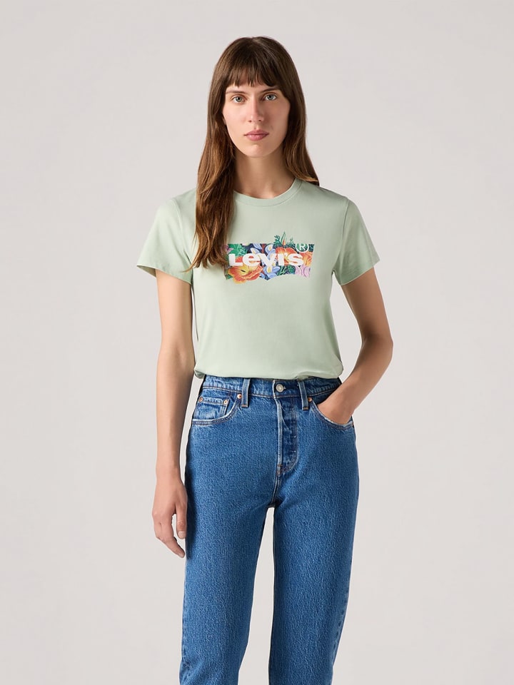 Levi's Koszulka w kolorze zielonym rozmiar: XS
