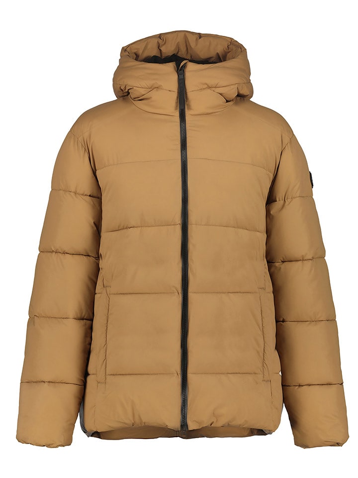 LUHTA Kurtka pikowana "Hatula" w kolorze jasnobrązowym rozmiar: 50