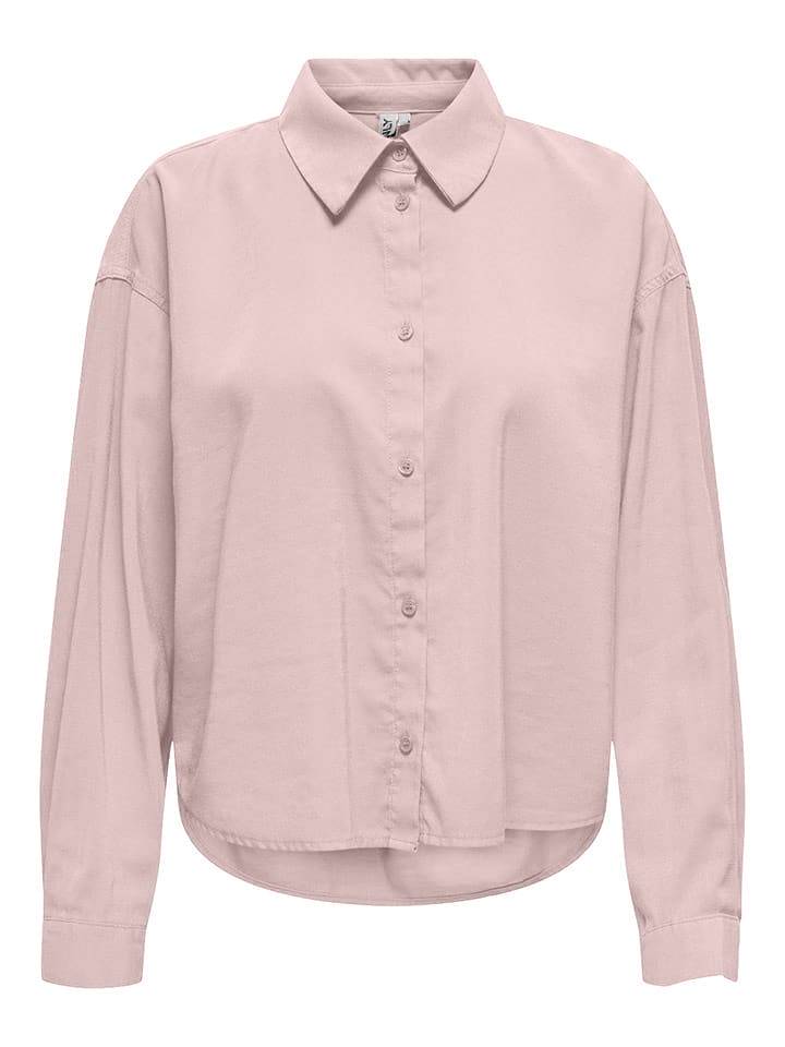 ONLY Bluzka w kolorze jasnoróżowym rozmiar: L