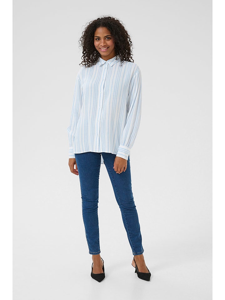 Kaffe Koszula w kolorze białym rozmiar: 42