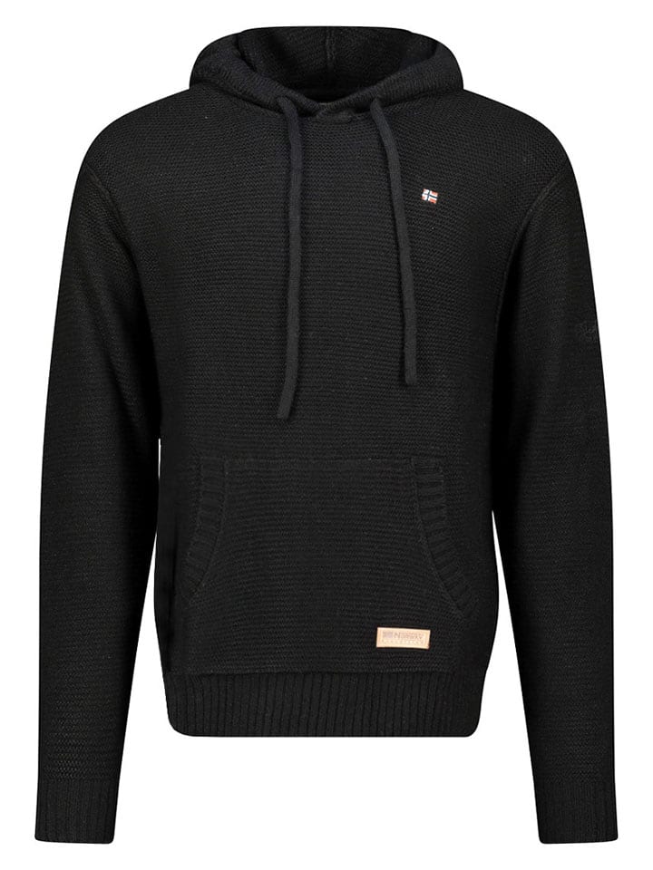Geographical Norway Bluza "Faglio" w kolorze czarnym rozmiar: L