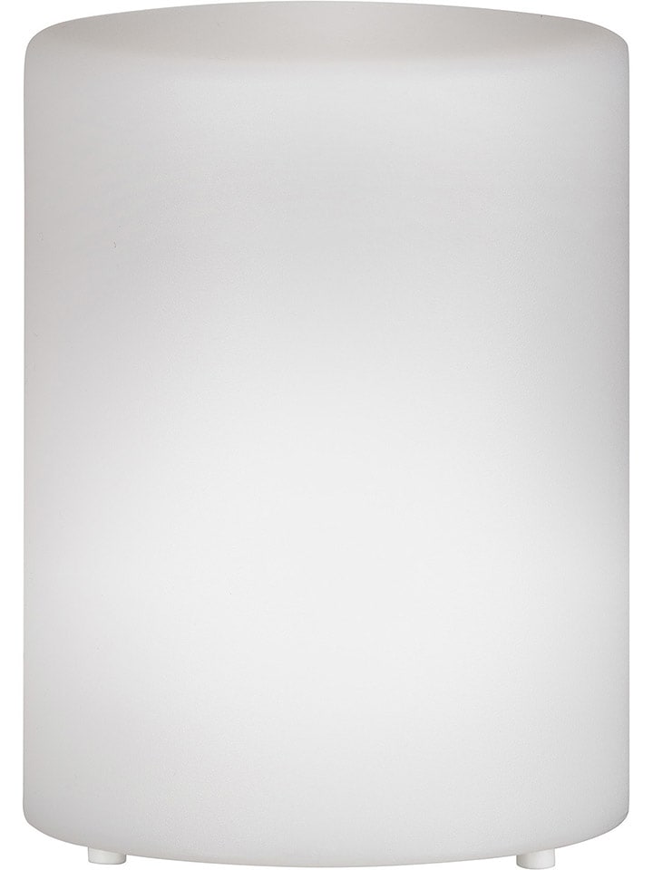 FH Lighting Solarna lampa stołowa LED "Ceppo" w kolorze białym - wys. 15 x Ø 11 cm rozmiar: onesize