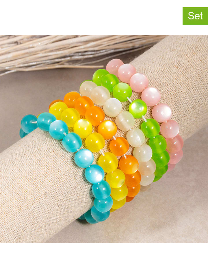 LA CHIQUITA Bransoletki (6 szt.) w różnych kolorach rozmiar: onesize