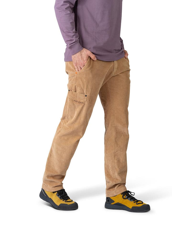 Hannah Spodnie sztruksowe "Marlow" w kolorze beżowym rozmiar: XL