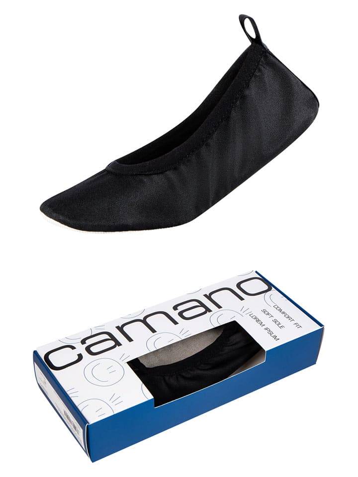 camano Kapcie w kolorze czarnym rozmiar: 35/36