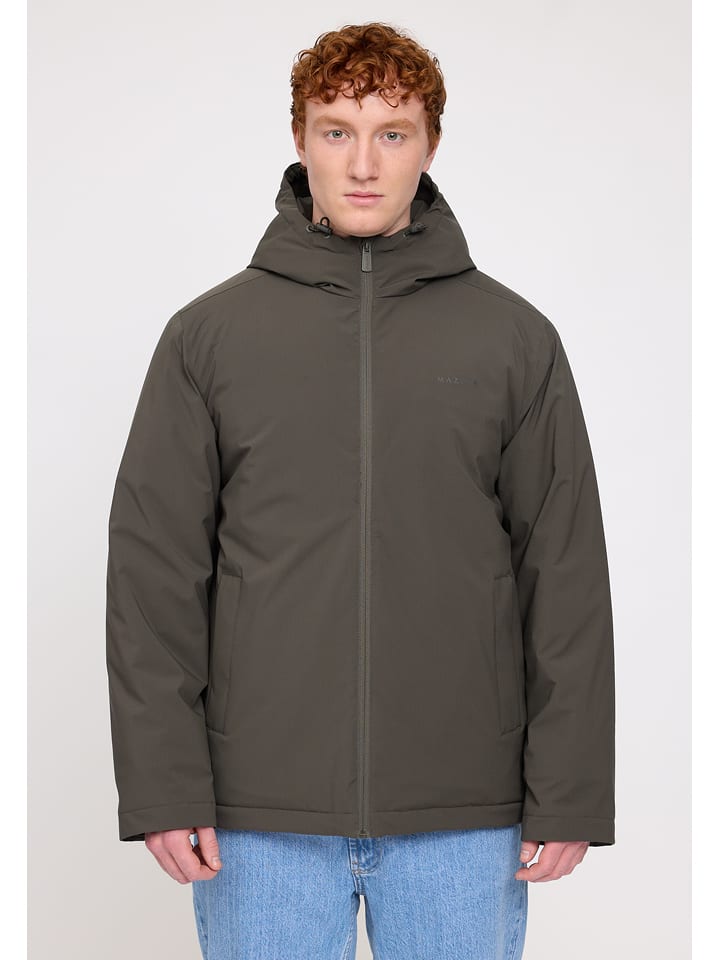 MAZINE Kurtka zimowa w kolorze szarobrązowym rozmiar: L