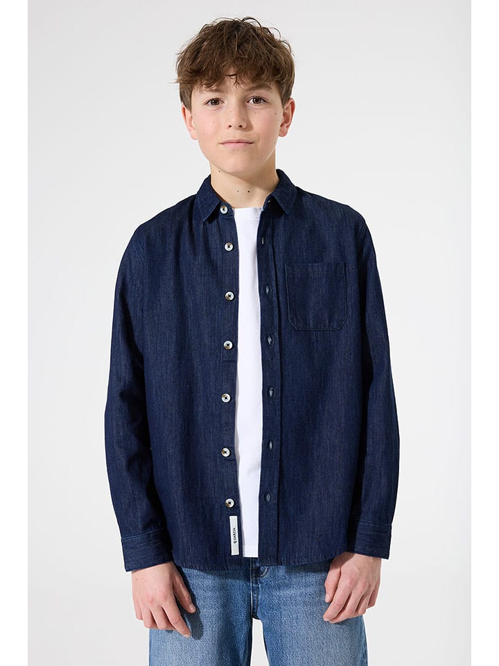 Garcia Koszula w kolorze granatowym rozmiar: 140/146