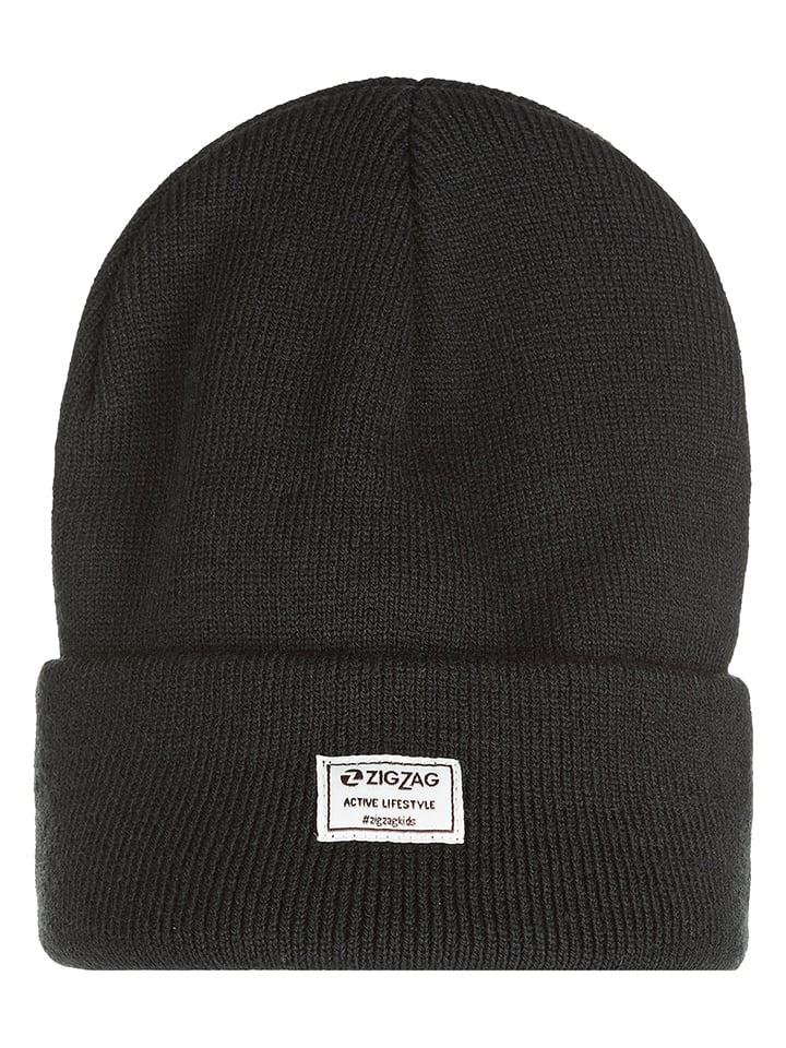 Zigzag Czapka "Rizzo" w kolorze czarnym rozmiar: onesize